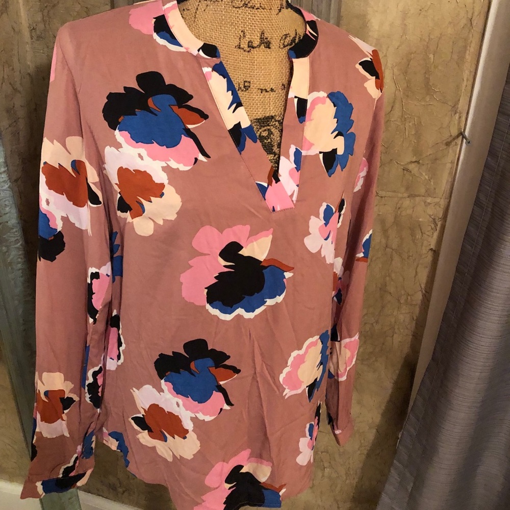 a new day dark pink blouse